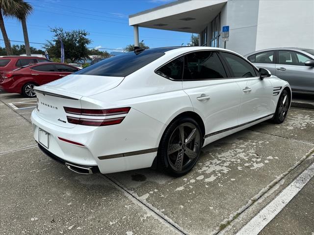 new 2024 Genesis G80 car, priced at $75,185