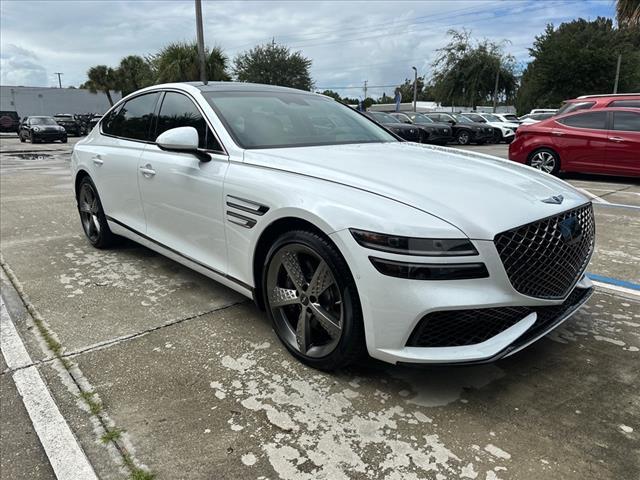 new 2024 Genesis G80 car, priced at $75,185