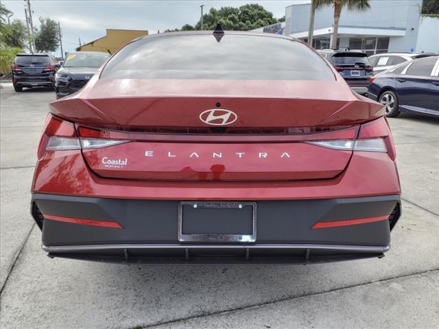 new 2024 Hyundai Elantra car, priced at $24,805