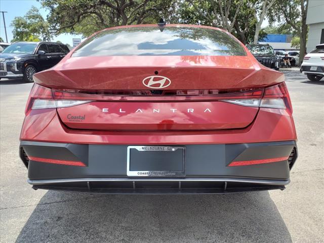 new 2024 Hyundai Elantra car, priced at $26,555