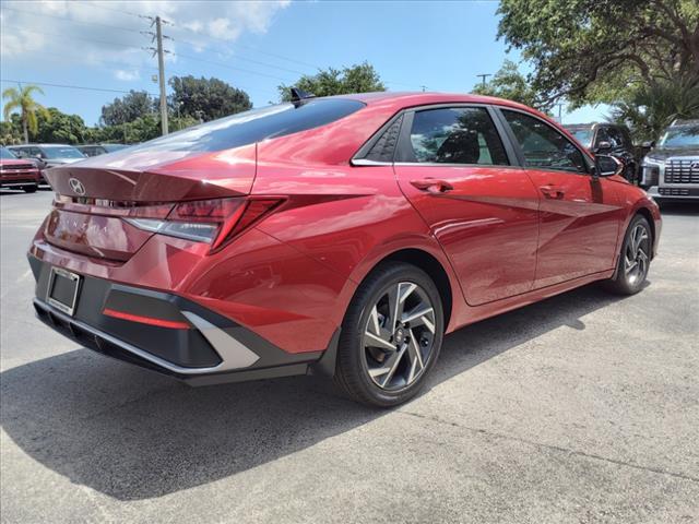 new 2024 Hyundai Elantra car, priced at $26,555