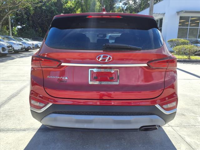 used 2019 Hyundai Santa Fe car, priced at $17,444