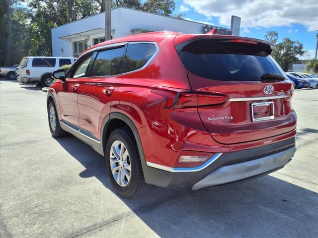 used 2019 Hyundai Santa Fe car, priced at $17,444