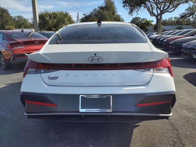 new 2025 Hyundai Elantra car, priced at $26,155