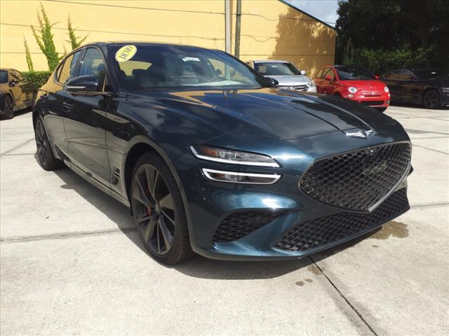 used 2023 Genesis G70 car, priced at $44,495