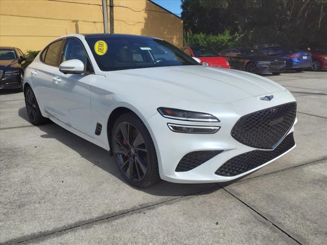 used 2023 Genesis G70 car, priced at $46,985