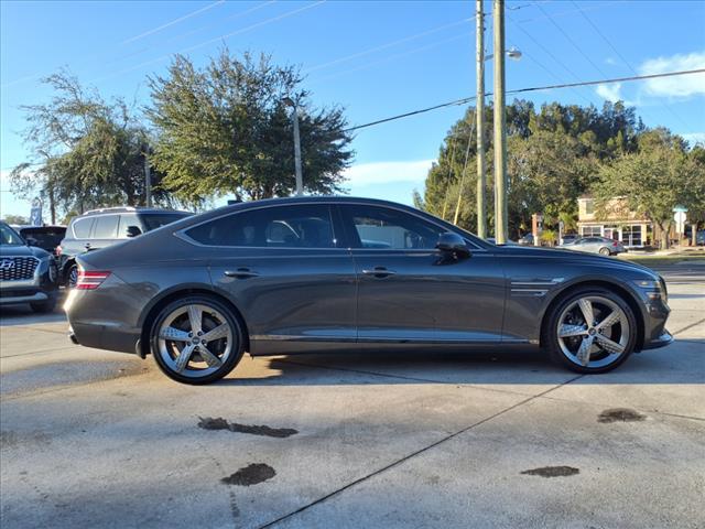 used 2023 Genesis G80 car, priced at $55,555