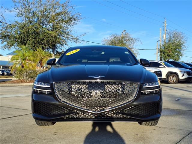 used 2023 Genesis G80 car, priced at $55,555