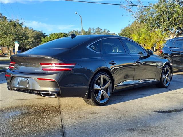 used 2023 Genesis G80 car, priced at $55,555