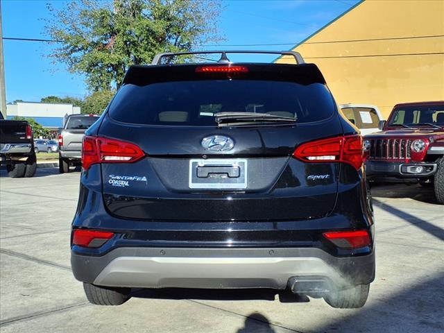 used 2018 Hyundai Santa Fe Sport car, priced at $19,485