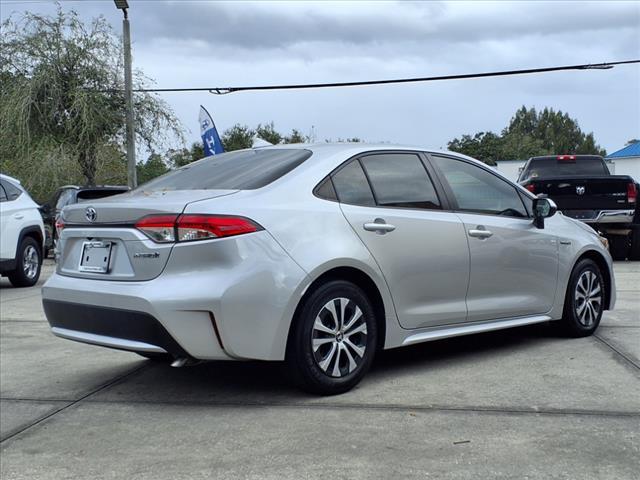 used 2021 Toyota Corolla Hybrid car, priced at $19,995