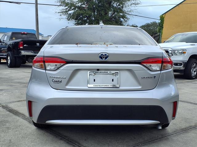 used 2021 Toyota Corolla Hybrid car, priced at $19,995