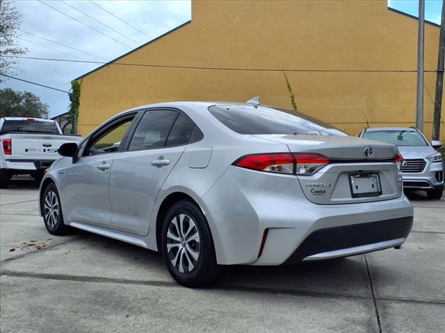 used 2021 Toyota Corolla Hybrid car, priced at $19,995