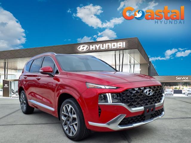 used 2021 Hyundai Santa Fe car, priced at $30,895