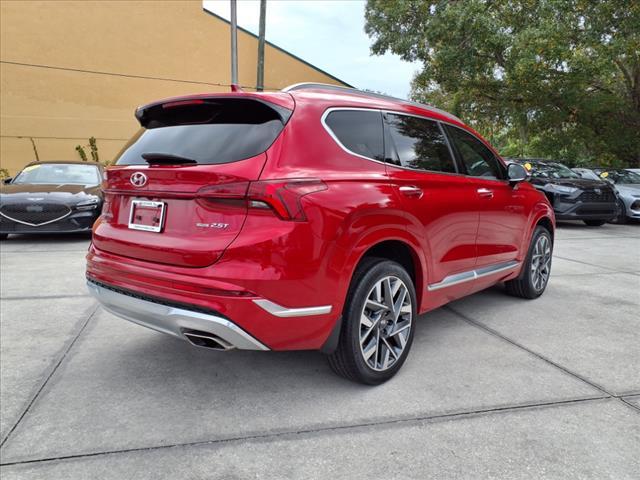 used 2021 Hyundai Santa Fe car, priced at $30,895