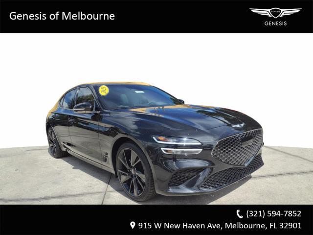 used 2023 Genesis G70 car, priced at $37,495