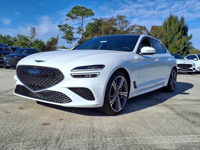 new 2025 Genesis G70 car, priced at $57,055