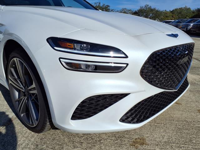 new 2025 Genesis G70 car, priced at $57,055