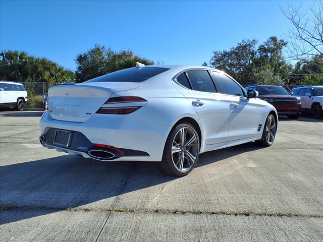 new 2025 Genesis G70 car, priced at $57,055