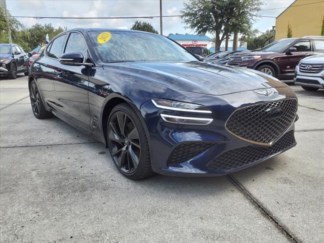 used 2023 Genesis G70 car, priced at $36,695