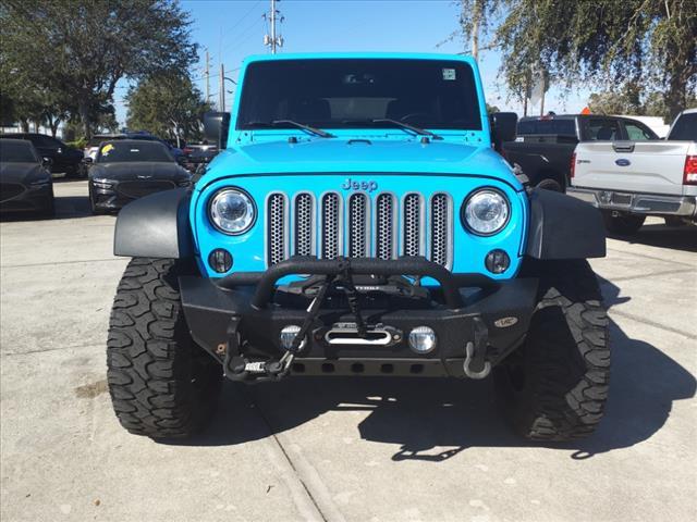 used 2017 Jeep Wrangler Unlimited car, priced at $21,985