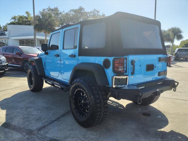 used 2017 Jeep Wrangler Unlimited car, priced at $21,985