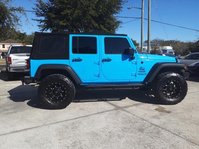 used 2017 Jeep Wrangler Unlimited car, priced at $21,985