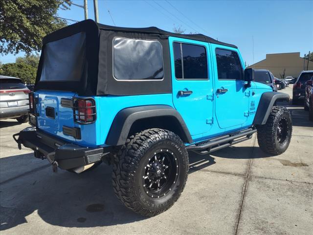 used 2017 Jeep Wrangler Unlimited car, priced at $21,985