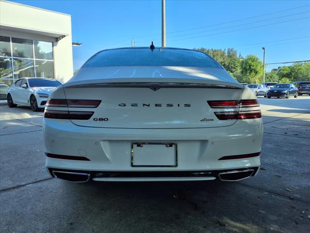 used 2021 Genesis G80 car, priced at $33,845
