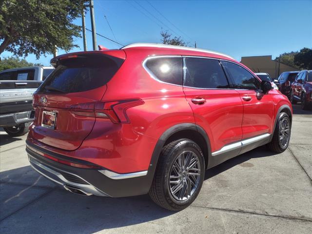 used 2021 Hyundai Santa Fe car, priced at $23,995