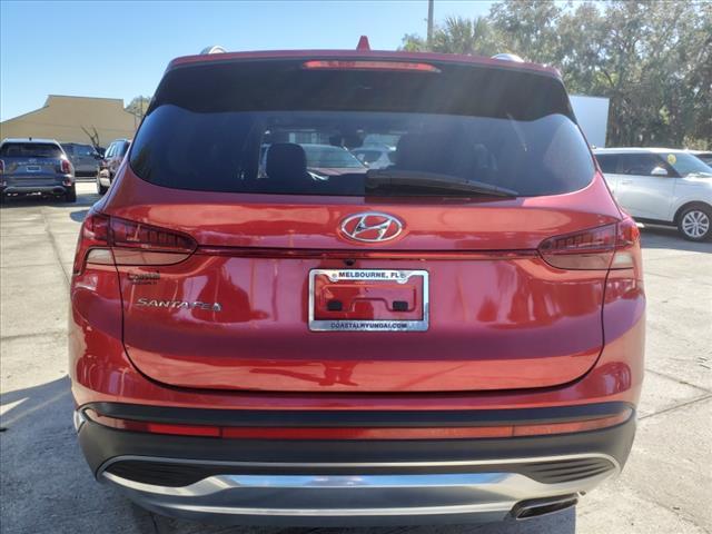 used 2021 Hyundai Santa Fe car, priced at $23,995