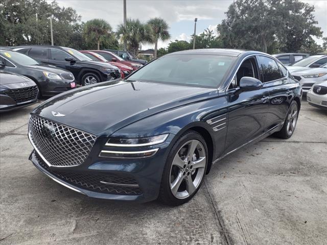 used 2021 Genesis G80 car, priced at $38,888