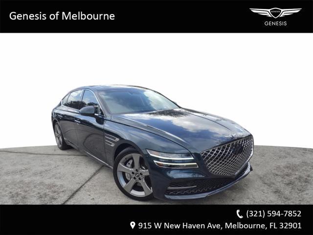 used 2021 Genesis G80 car, priced at $38,888