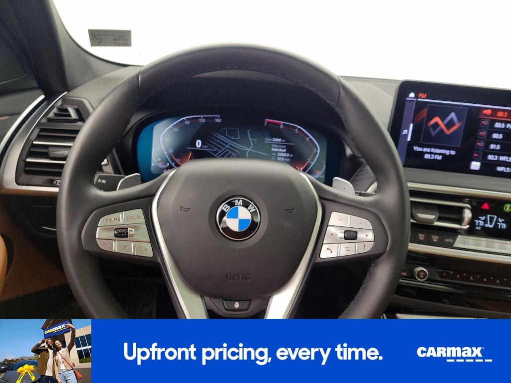used 2022 BMW X3 car, priced at $35,998