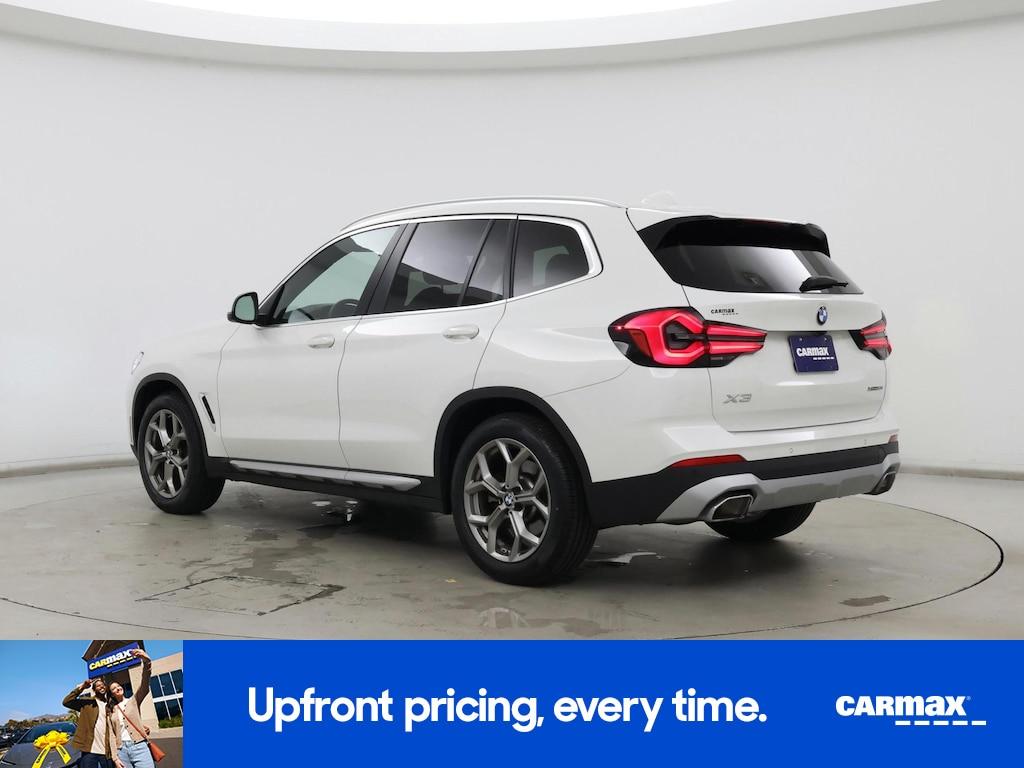 used 2022 BMW X3 car, priced at $35,998