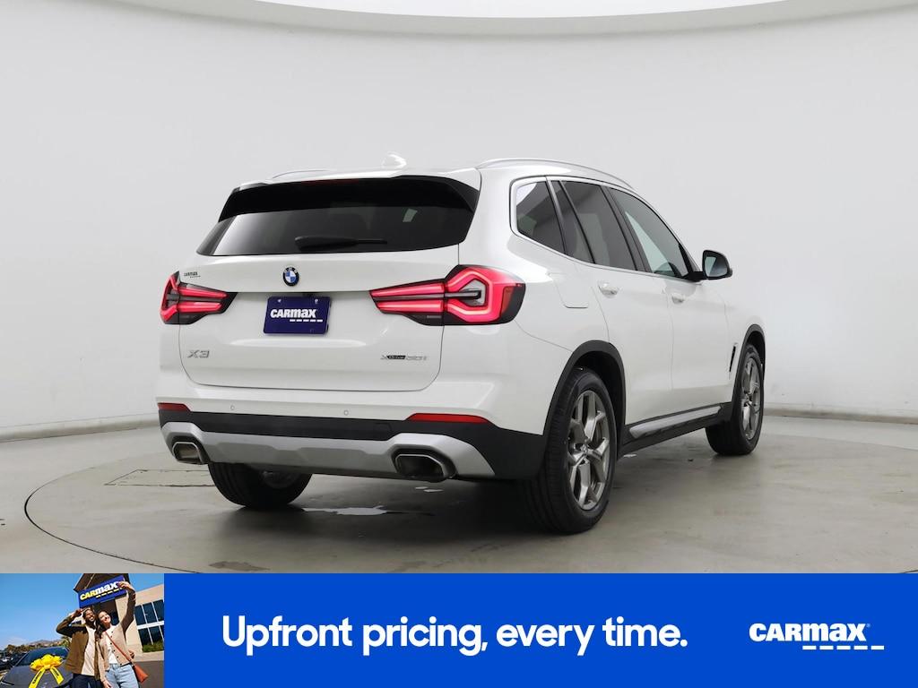 used 2022 BMW X3 car, priced at $35,998