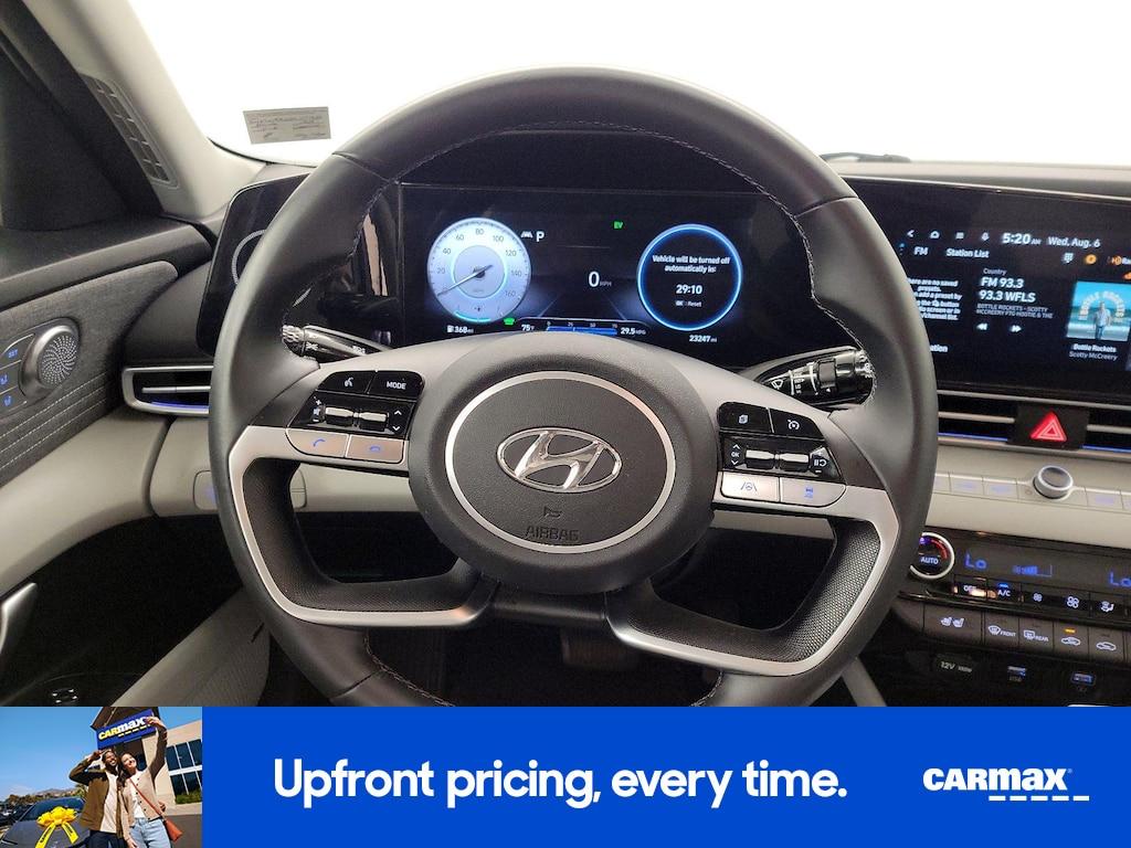 used 2023 Hyundai ELANTRA HEV car, priced at $24,998