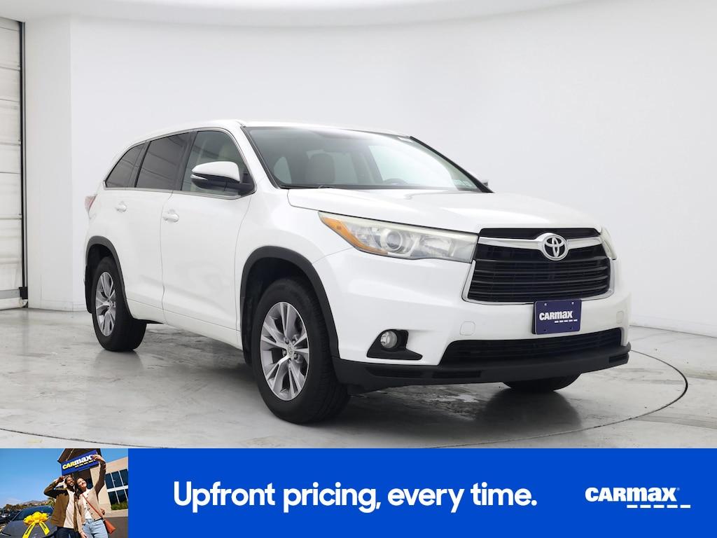 used 2015 Toyota Highlander car, priced at $19,998