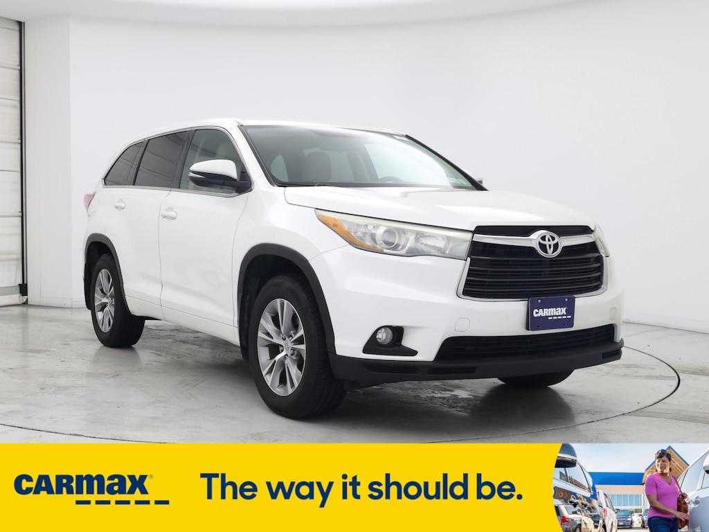 used 2015 Toyota Highlander car, priced at $21,998