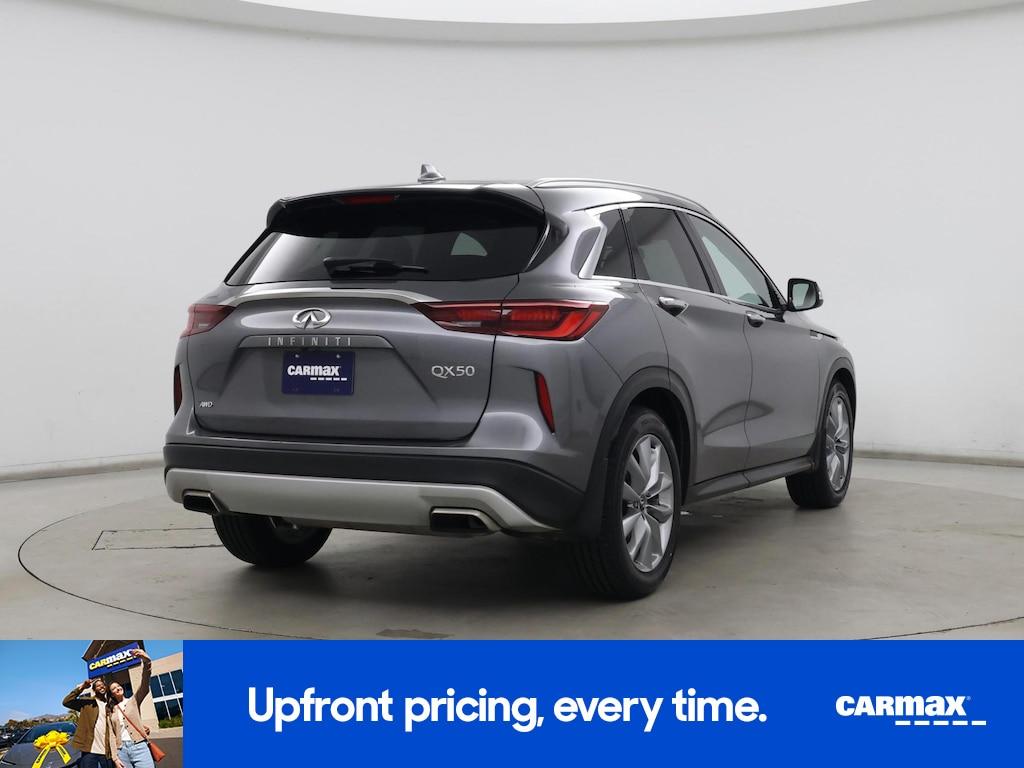 used 2022 INFINITI QX50 car, priced at $28,998