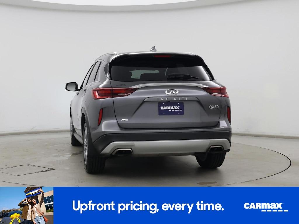 used 2022 INFINITI QX50 car, priced at $28,998