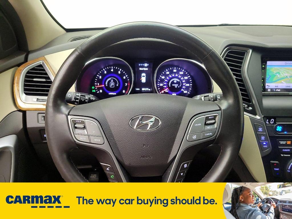 used 2016 Hyundai Santa Fe car, priced at $17,998