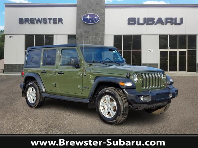 used 2023 Jeep Wrangler car, priced at $30,856