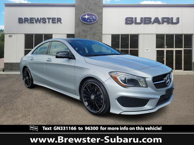 used 2016 Mercedes-Benz CLA-Class car, priced at $15,876