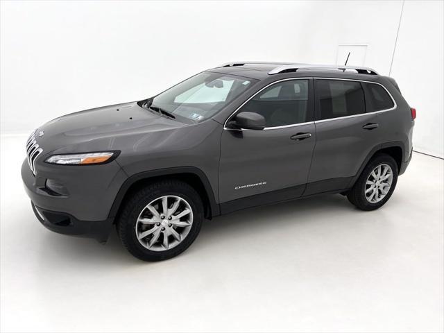 used 2017 Jeep Cherokee car, priced at $18,490