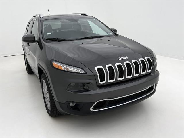 used 2017 Jeep Cherokee car, priced at $18,490