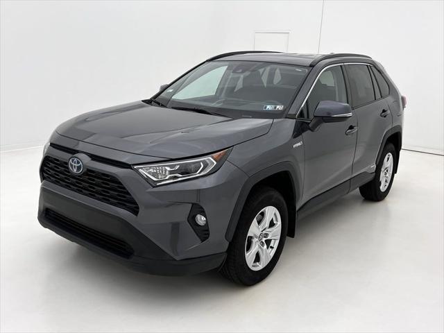 used 2021 Toyota RAV4 Hybrid car, priced at $27,490