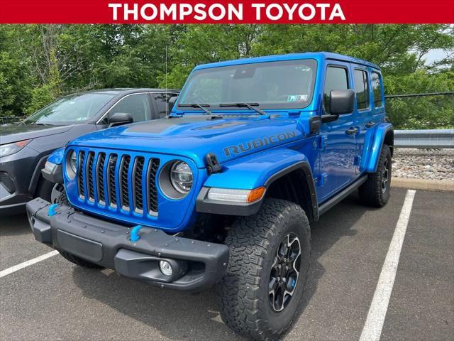 used 2022 Jeep Wrangler Unlimited 4xe car, priced at $35,990