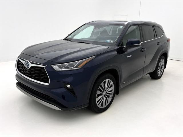 used 2021 Toyota Highlander Hybrid car, priced at $36,490