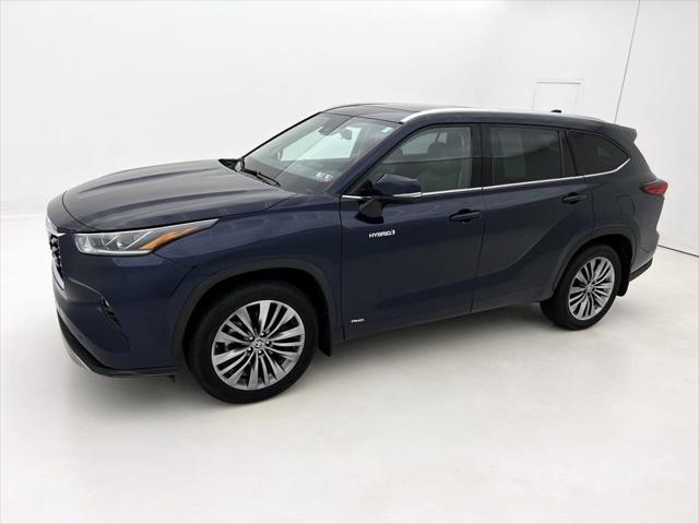 used 2021 Toyota Highlander Hybrid car, priced at $36,490